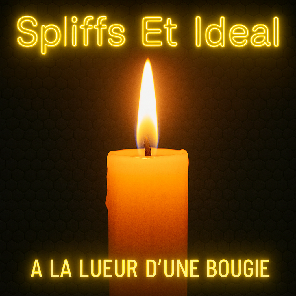 À la lueur d'une bougie