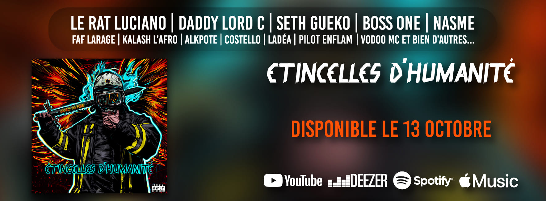 Bannière Étincelles d'Humanité